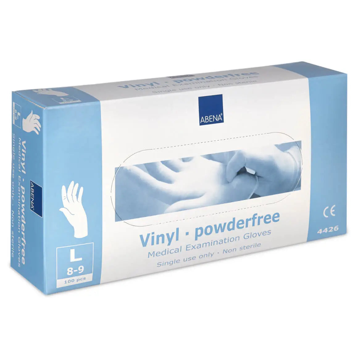 Vinyl Handschuhe L 100 Stück