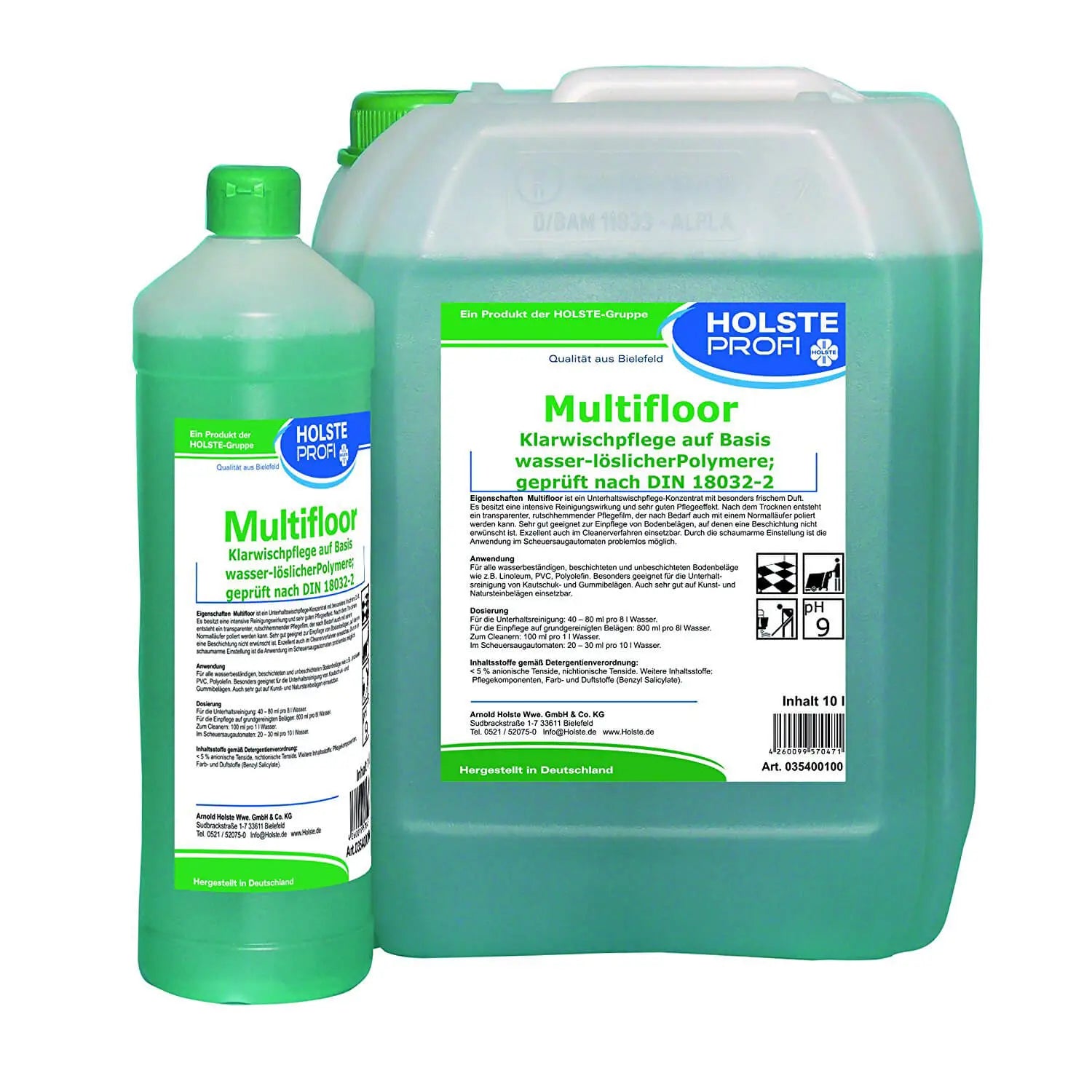 Multifloor Klarwischpflege für Linoleum, PVC, 1 Liter