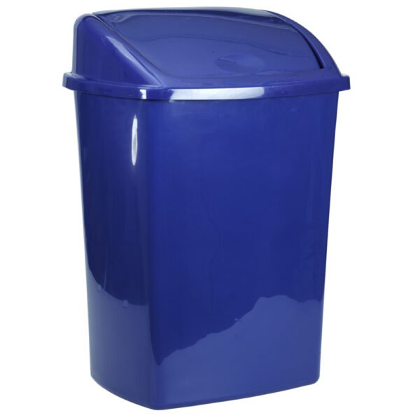 Schwingdeckeleimer 15 Liter komplett blau