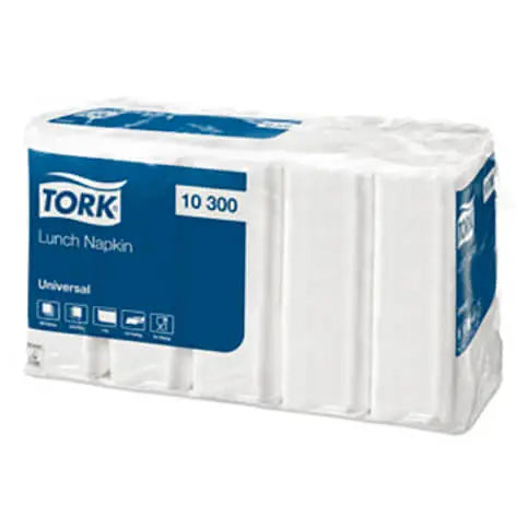Prägeservietten weiß 1lg. 1/4 Falz 33 x 33 cm 5000 Stück