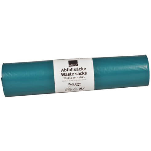 Abfallsäcke blau Typ 70 LDPE 120L 250 Stück