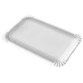 Pappteller eckig 13 x 20 cm, 1500 Stück