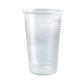 Ausschankbecher geriffelt transparent 200 ml, 3000 Stück