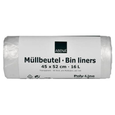 Abfallbeutel 16L HDPE transparent 2000 Stück