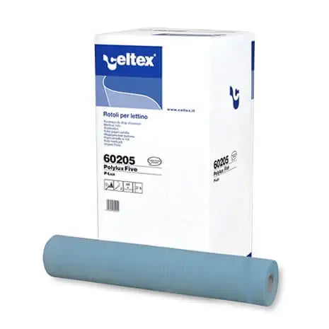 Ärztekrepp foliert 59 cm x 50 m, 9 Rollen