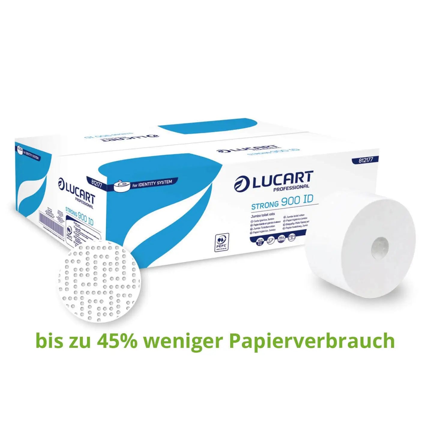 Identity Toilettenpapier Strong Autocut 12 Rollen